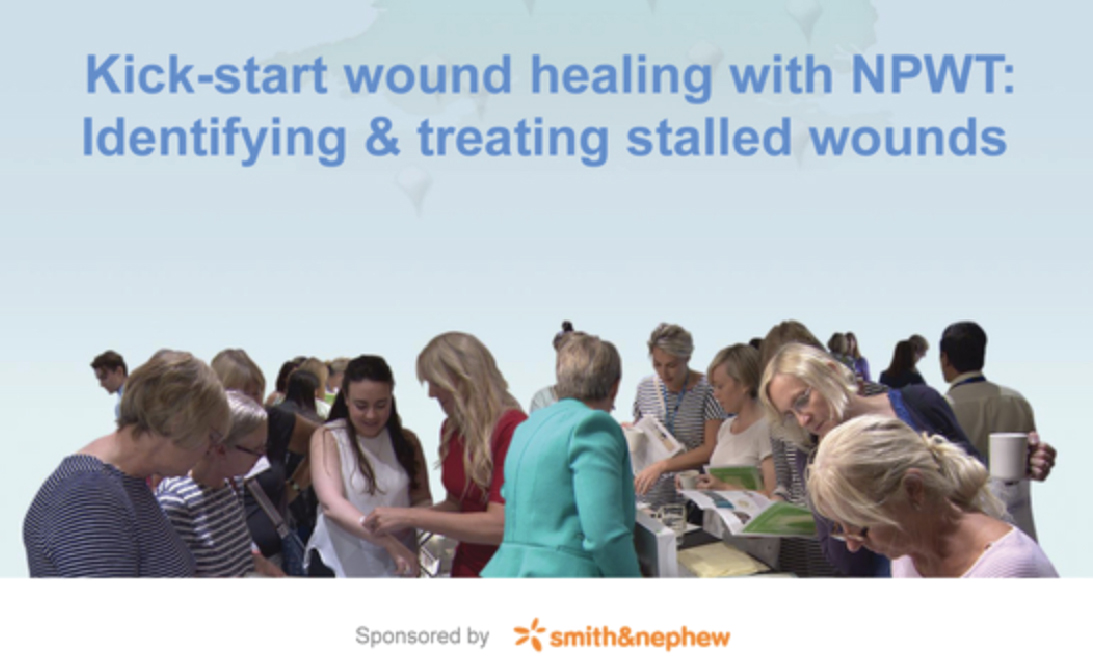 Kick-start wound healing with NPWT: Identifying and treating stalled wounds