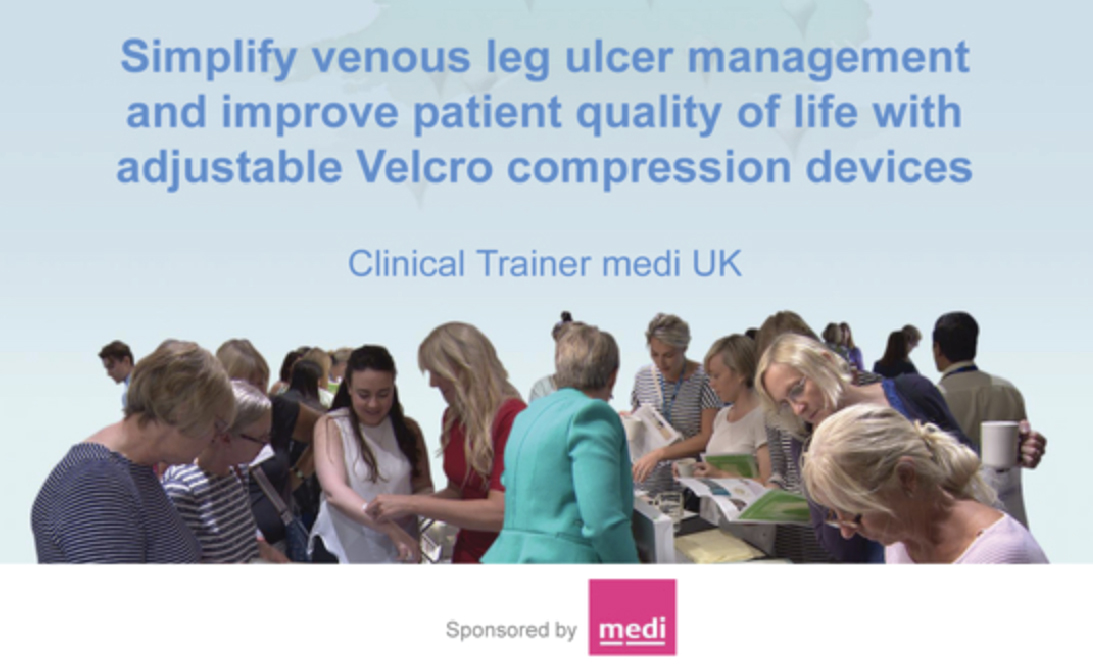 Simplify venous leg ulcer management and improve patient quality of life