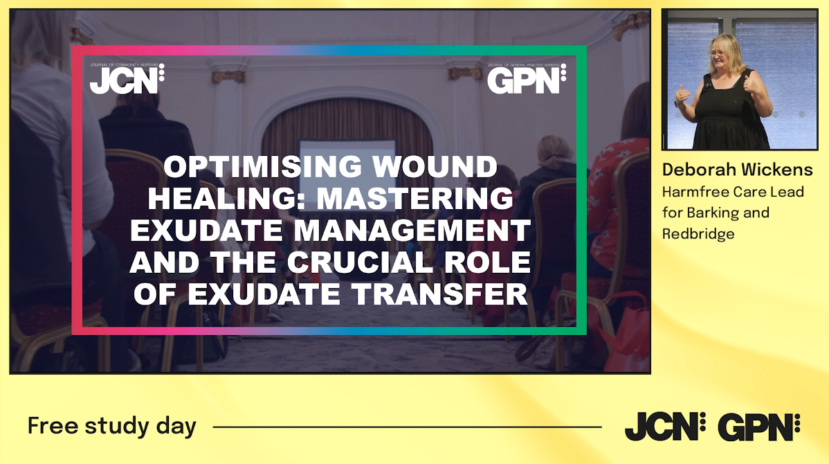 Optimising wound healing: Mastering exudate management and the crucial role of exudate transfer