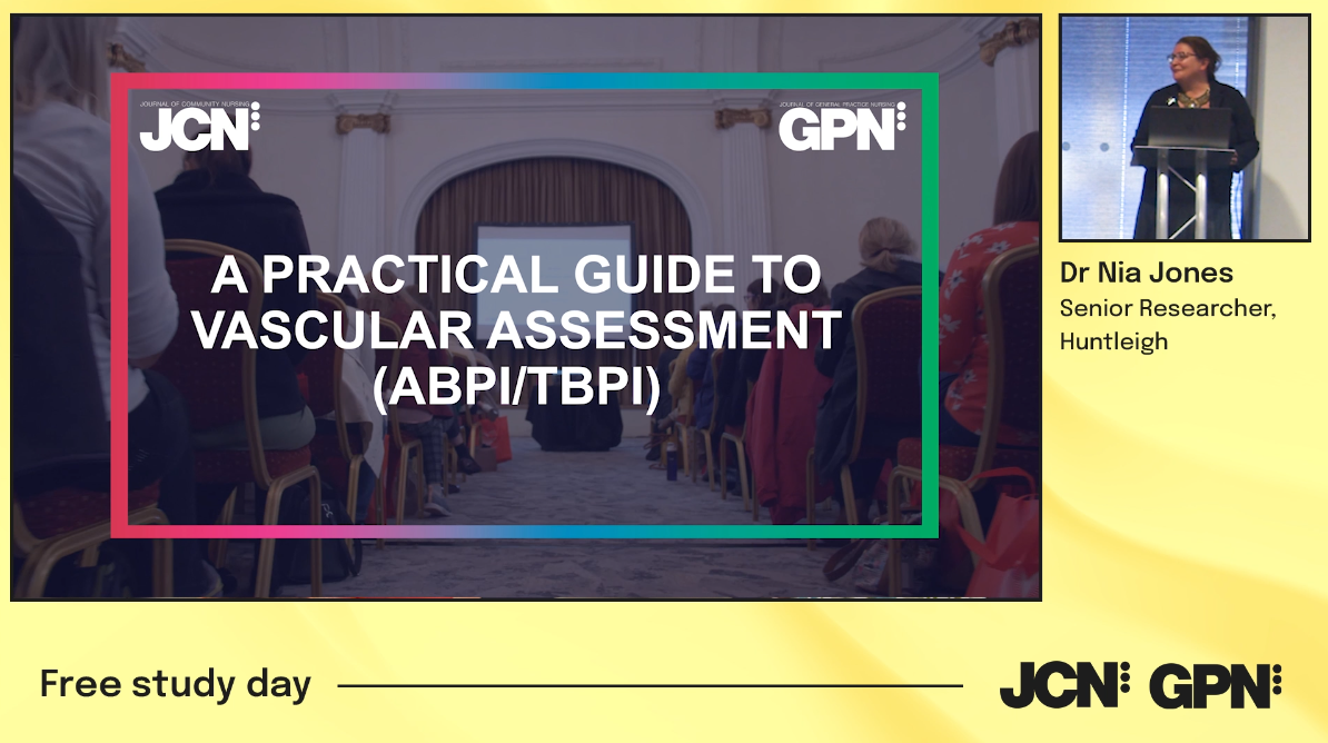 A practical guide to vascular assessment (ABPI/TBPI)