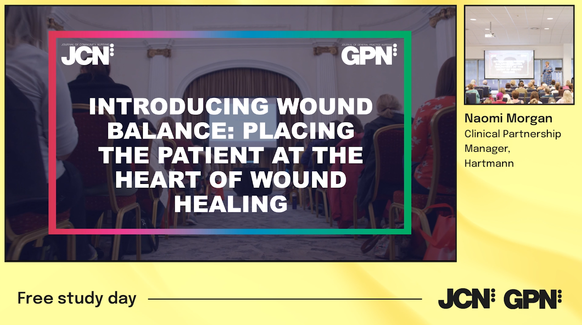 Introducing wound balance: Placing the patient at the heart of wound healing